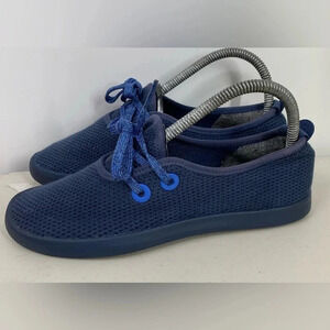 Allbirds Shoes Womens 7Athletic Running Sneakers 0918 Blue Mesh Lace Up Round